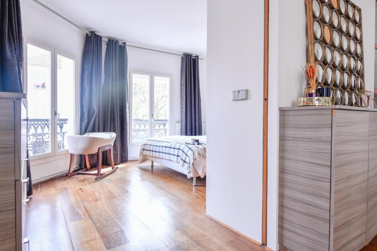 Loft Lumineux Hyper Centre Vincennes Rer A 5 Min - Parking Gratuit Exterior foto